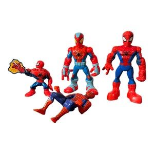 Spiderman Action Figure Lot
